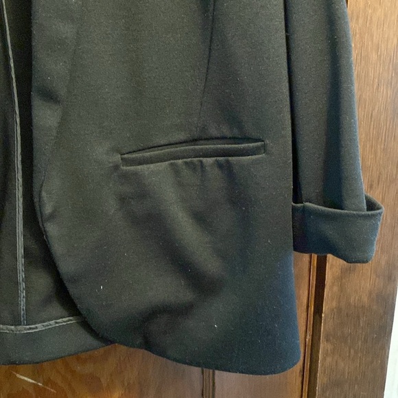 LC Lauren Conrad Ponte Open Front Blazer - Picture 3 of 11